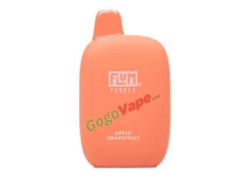 Flum Pebble Apple Grapefruit 10 Pack flum, pebble, flum pebble, disposable, vape, disposable vape, nicotine, 50mg, apple, grapefruit, apple grapefruit, 6000, puffs, 6000 puffs, rechargeable