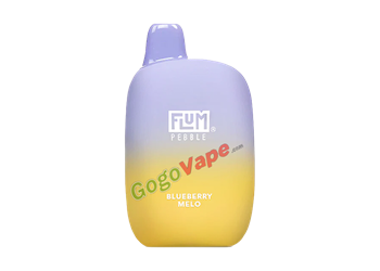 Flum Pebble Blueberry Melo 10 Pack flum, pebble, flum pebble, disposable, vape, disposable vape, nicotine, 50mg, pineapple, coconut, pineapple coconut, 6000, puffs, 6000 puffs, rechargeable