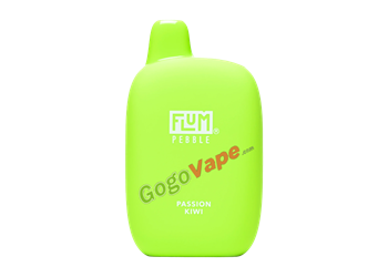 Flum Pebble Passion Kiwi 10 Pack flum, pebble, flum pebble, disposable, vape, disposable vape, nicotine, 50mg, passion, passion kiwi, kiwi 6000, puffs, 6000 puffs, rechargeable