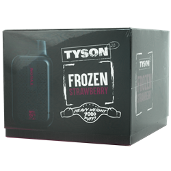 Tyson Frozen Strawberry 10 Pack tyson, disposable, vape, disposable vape, nicotine, 50mg,frozen , strawberry, frozen strawberry 7000, puffs, 7000 puffs, rechargeable